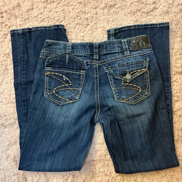 Silver Jeans Women's Boot Cut Jeans - Dark Blue - Picture 1 of 4